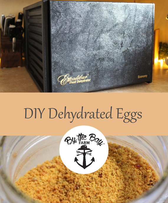 DIY Dehydrated Eggs aka Powdered Eggs