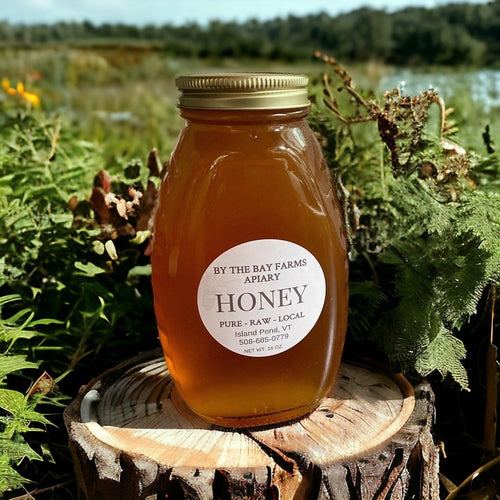 1 lb 100% Raw Local Honey - By The Bay Farms