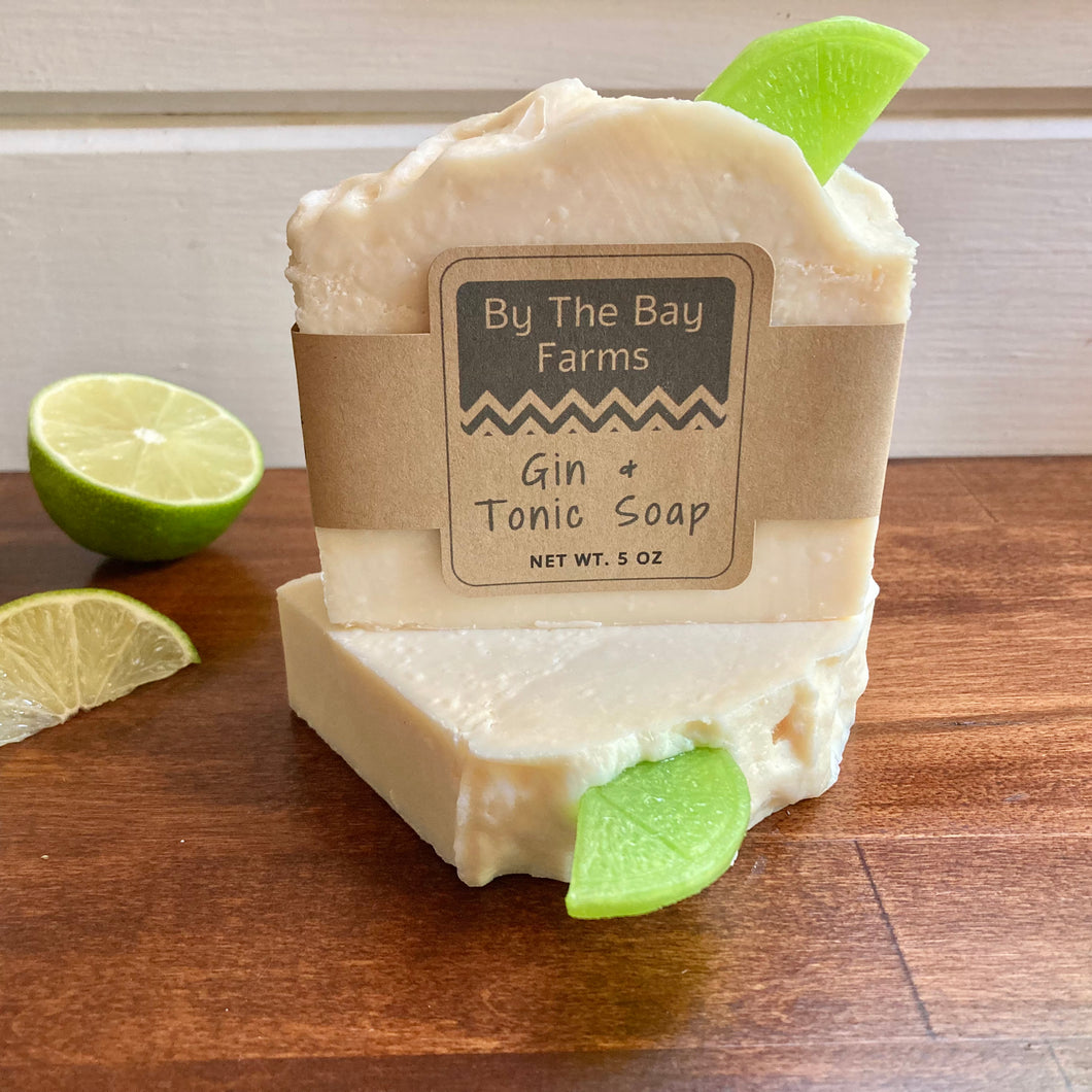 Gin & Tonic Soap - By The Bay Farms
