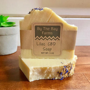 Lilac CBD Soap By The Bay Farms