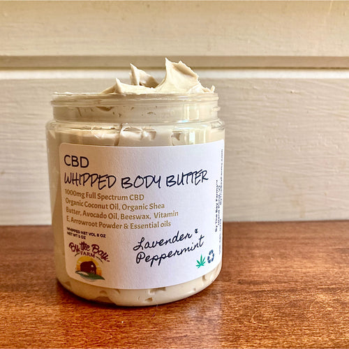1000 mg Whipped Body Butter By The Bay Farms
