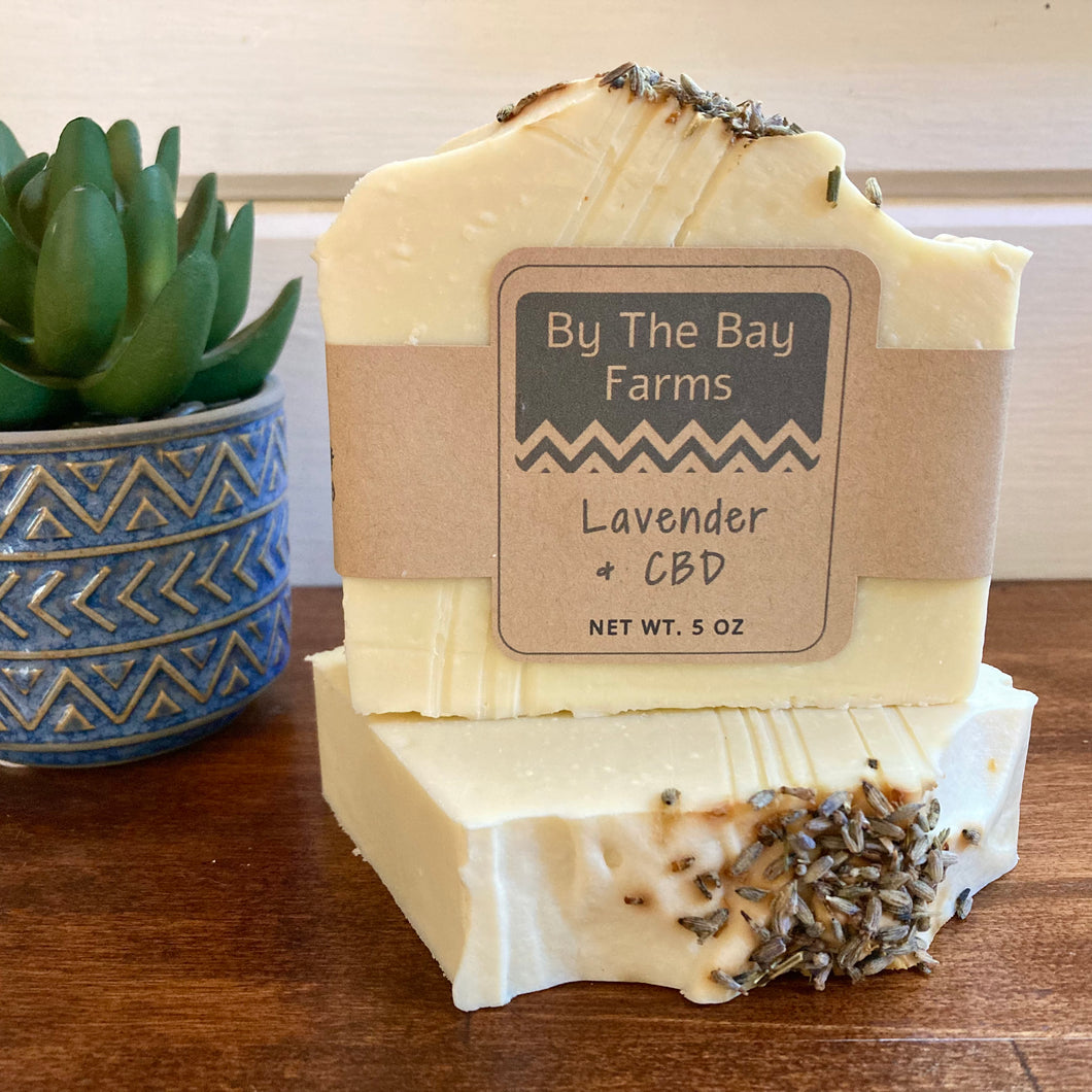 Lavender CBD Soap - By The Bay Farms