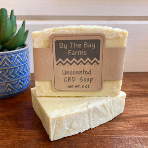 Unscented CBD Soap - By The Bay Farms